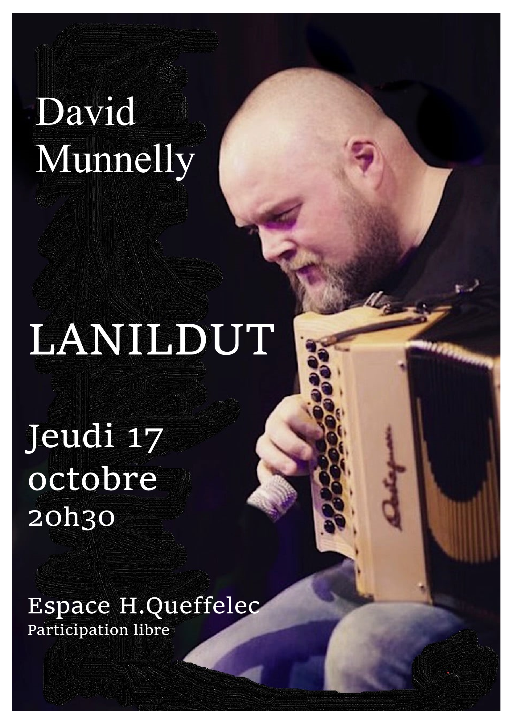 David Munelly en concert à Lanildut