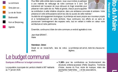 Bulletin trimestriel d'avril 2025