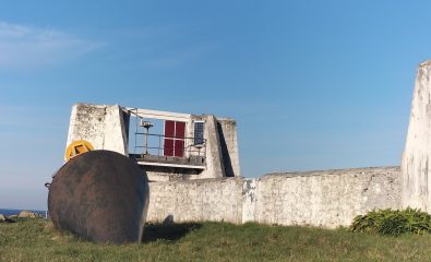 Visite du chantier de la maison-feu