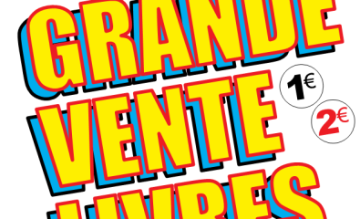 Vente de livres à la bibliothèque
