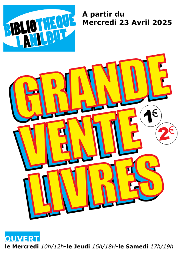 Vente Livres Bibliothèque Lanildut 2025