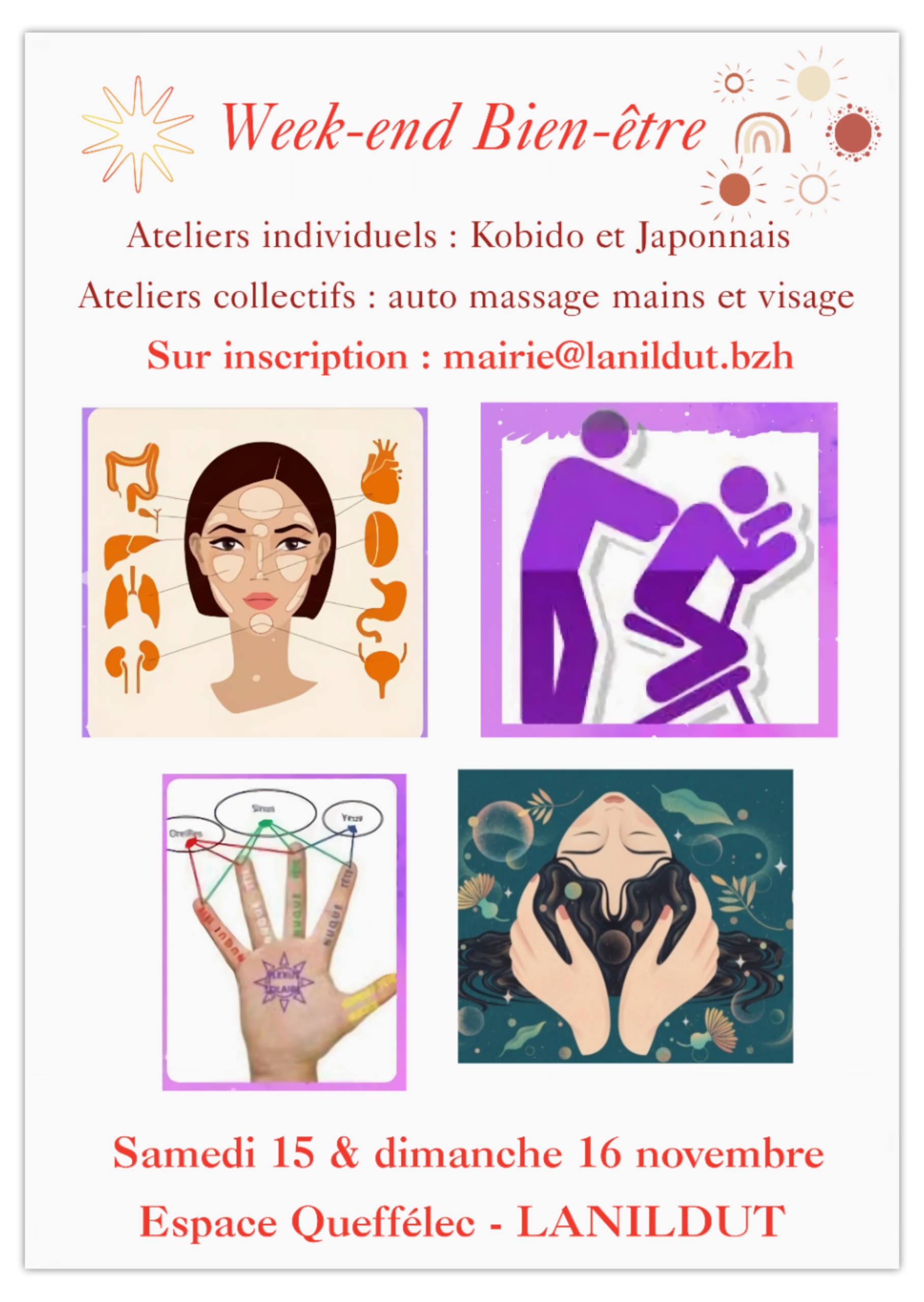 Week-end bien-être novembre 2025 Lanildut