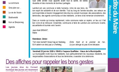 Bulletin trimestriel de janvier 2026